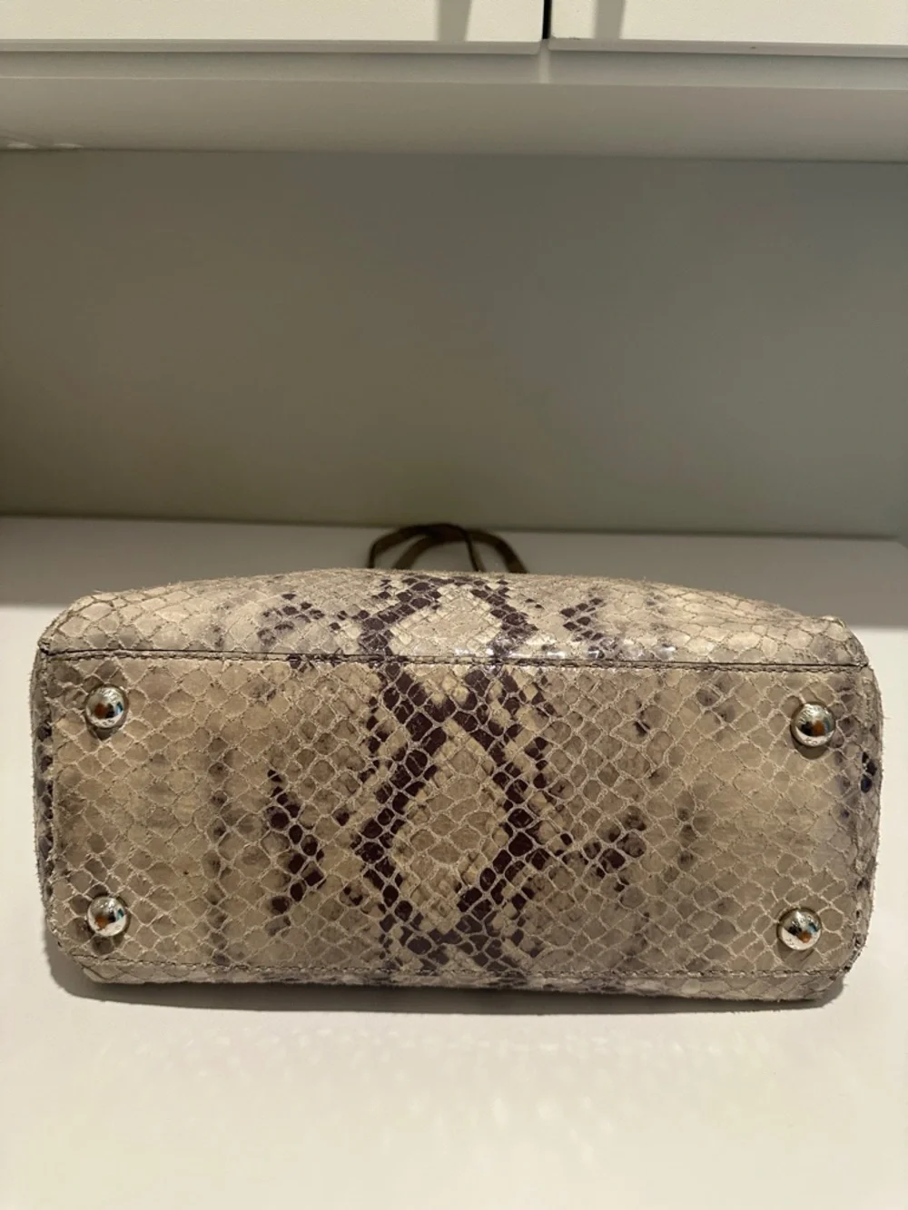 Michael Kors Snake-Print Tote - Picture 6 of 14